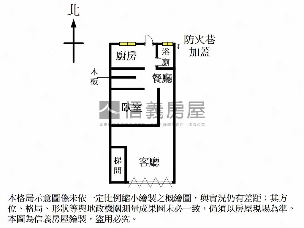 專任●正義北商圈面寬一樓房屋室內格局與周邊環境