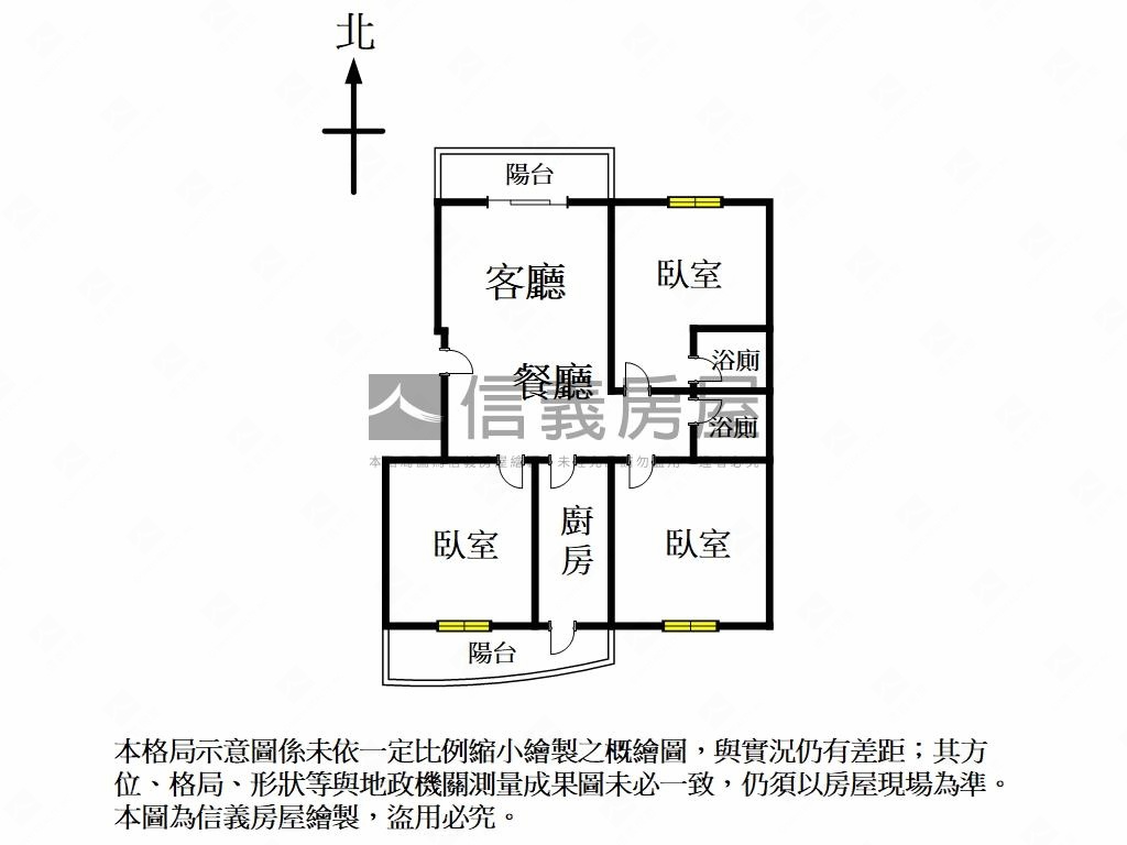 【新案】捷運幸福三房車位房屋室內格局與周邊環境