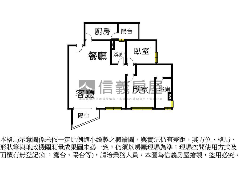 西門大院Ｂ３－１３Ｆ房屋室內格局與周邊環境