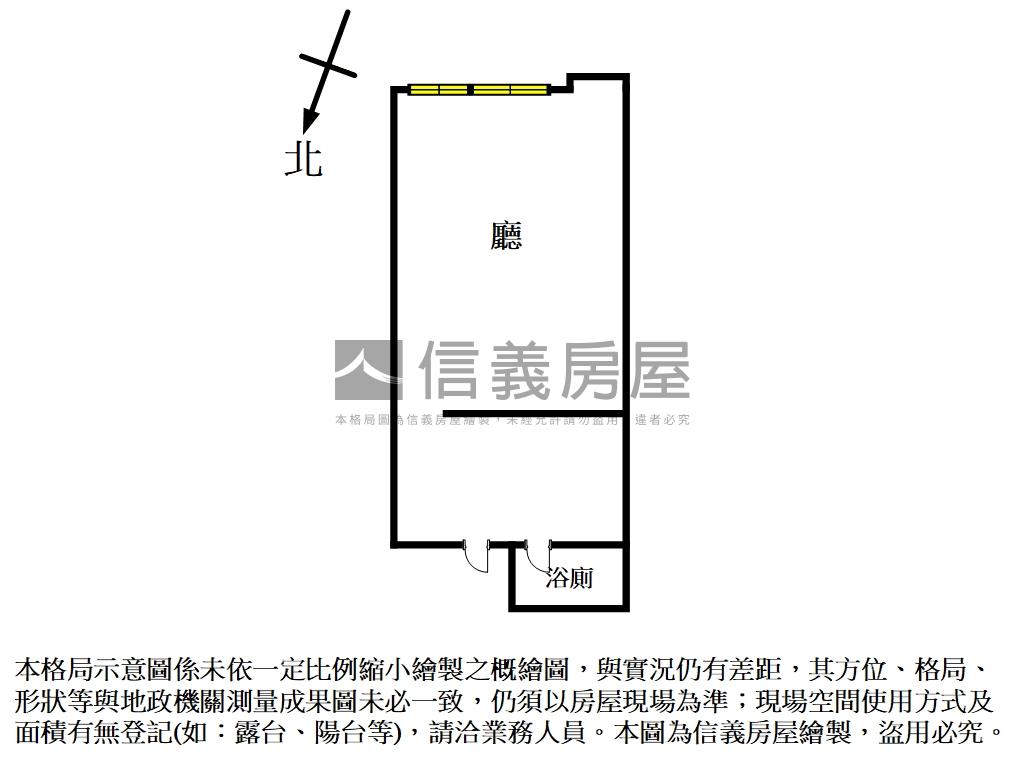 中崙大廈高樓採光屋房屋室內格局與周邊環境