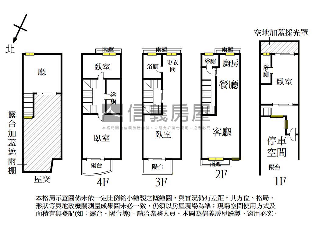 鳳翔國小國中質感車墅房屋室內格局與周邊環境