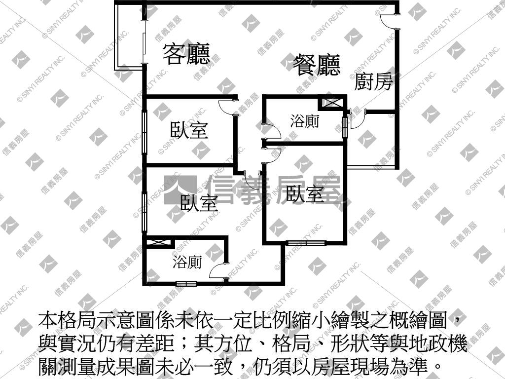 春福安安Ｂ３１２樓平車房屋室內格局與周邊環境