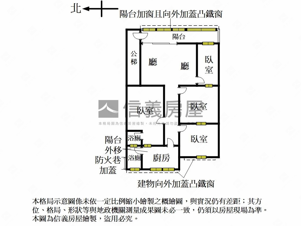 ★近徐匯捷運方正大公寓房屋室內格局與周邊環境