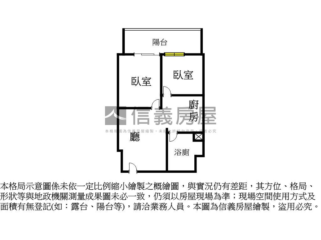 推丨兩房愛河高樓景觀戶房屋室內格局與周邊環境