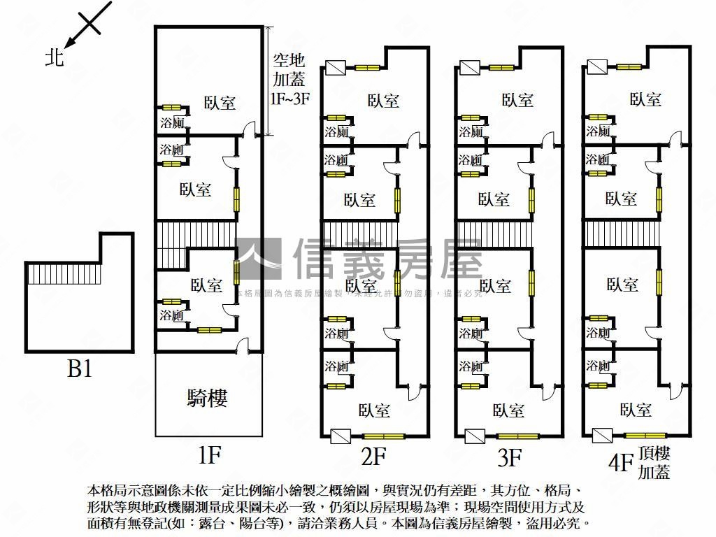 近台灣大道精美透套房屋室內格局與周邊環境