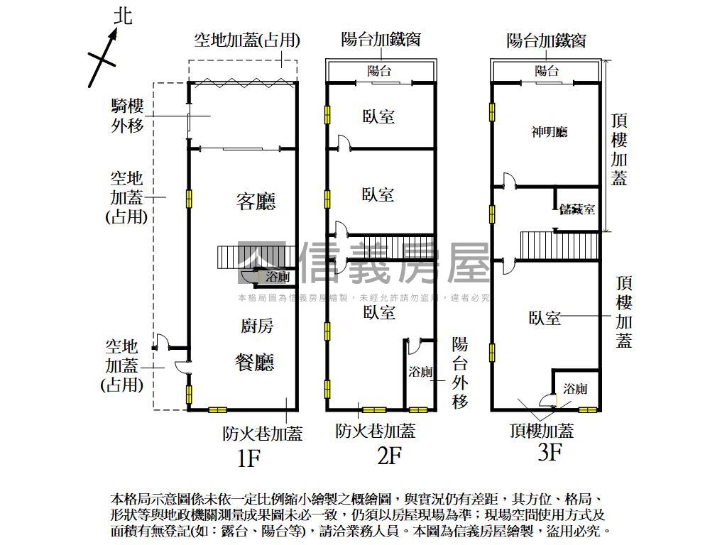 新仁七街稀有角間透天房屋室內格局與周邊環境