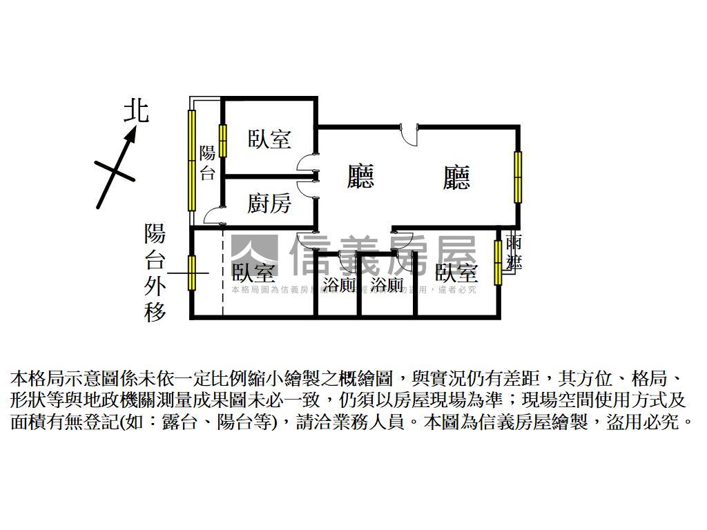 城品質感裝潢三房車位房屋室內格局與周邊環境