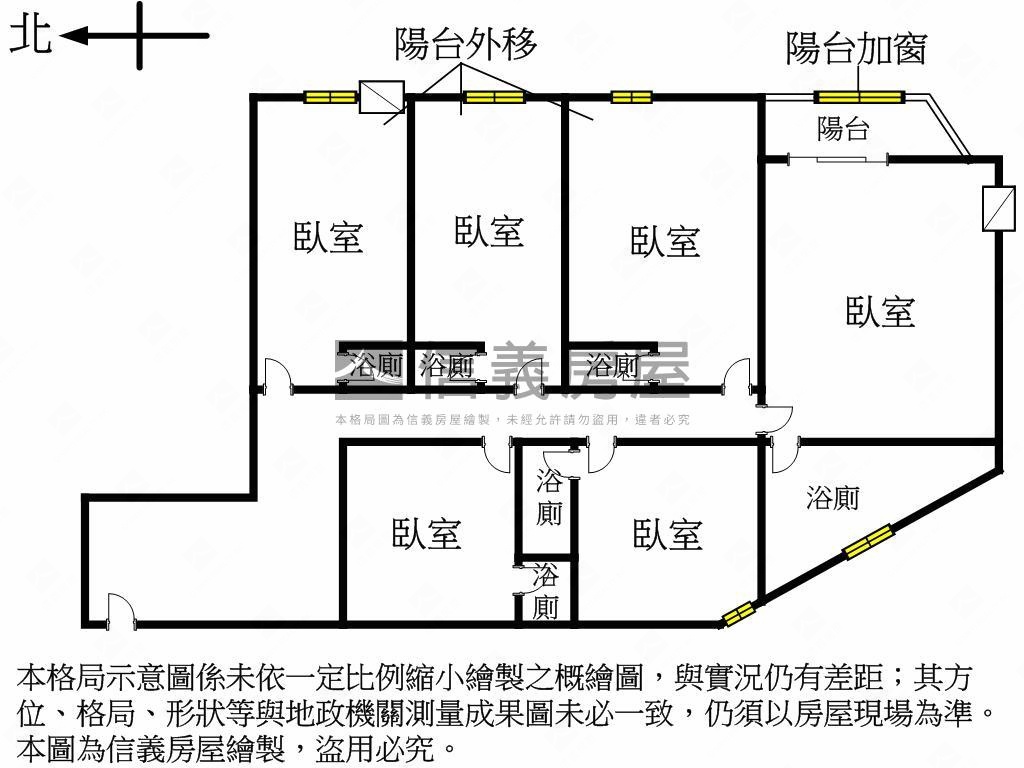 北區一中、中國醫收租聖品房屋室內格局與周邊環境