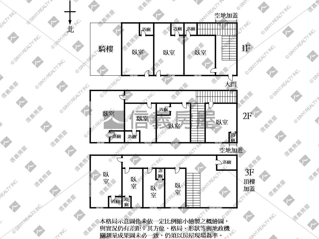 近中國醫邊間收租臨路透天房屋室內格局與周邊環境