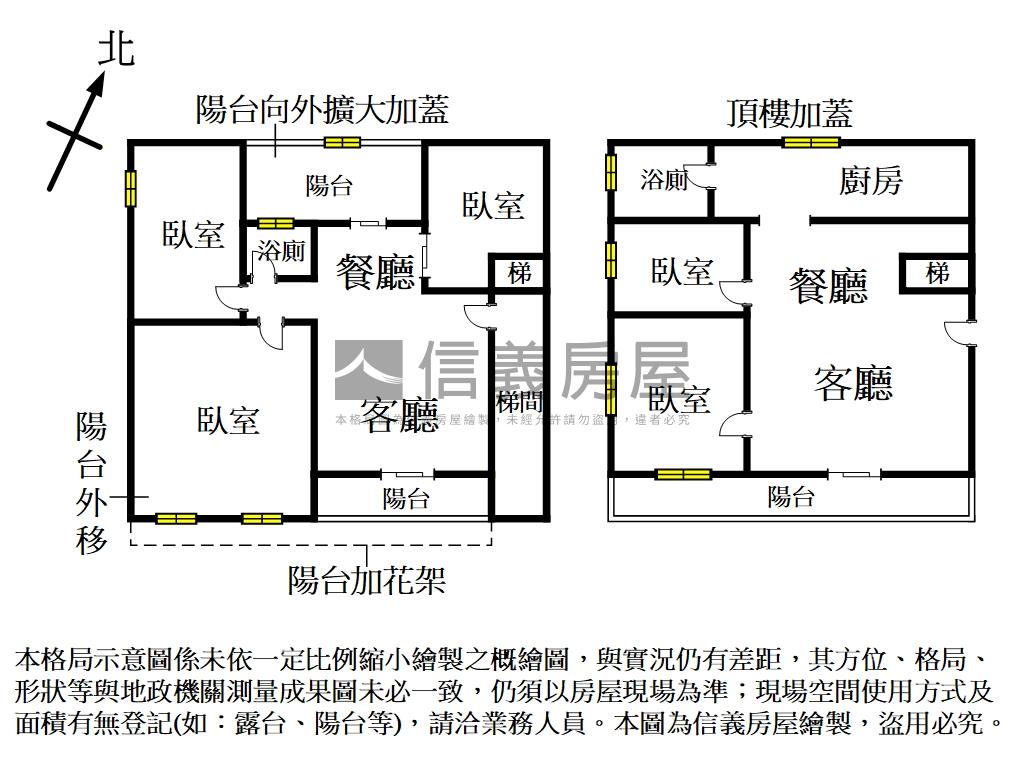 後山埤捷運方正頂加房屋室內格局與周邊環境