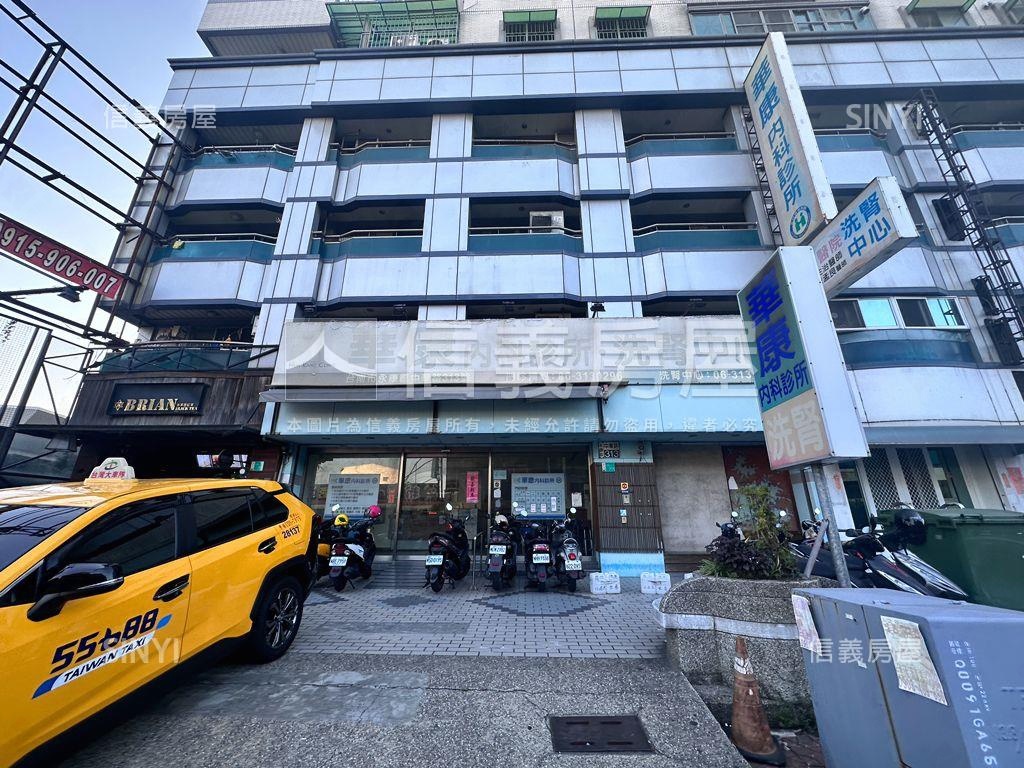 中華路大面寬黃金鑽店面房屋室內格局與周邊環境
