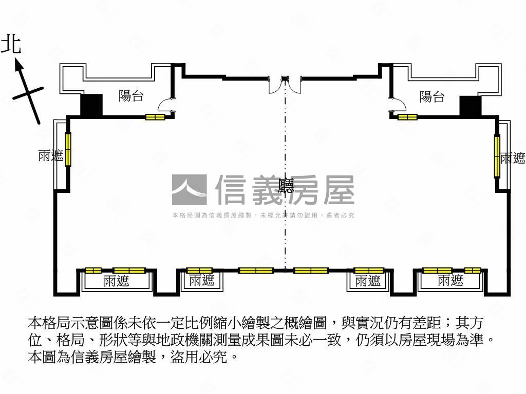 ★雍居仁愛１８樓兩戶後棟房屋室內格局與周邊環境
