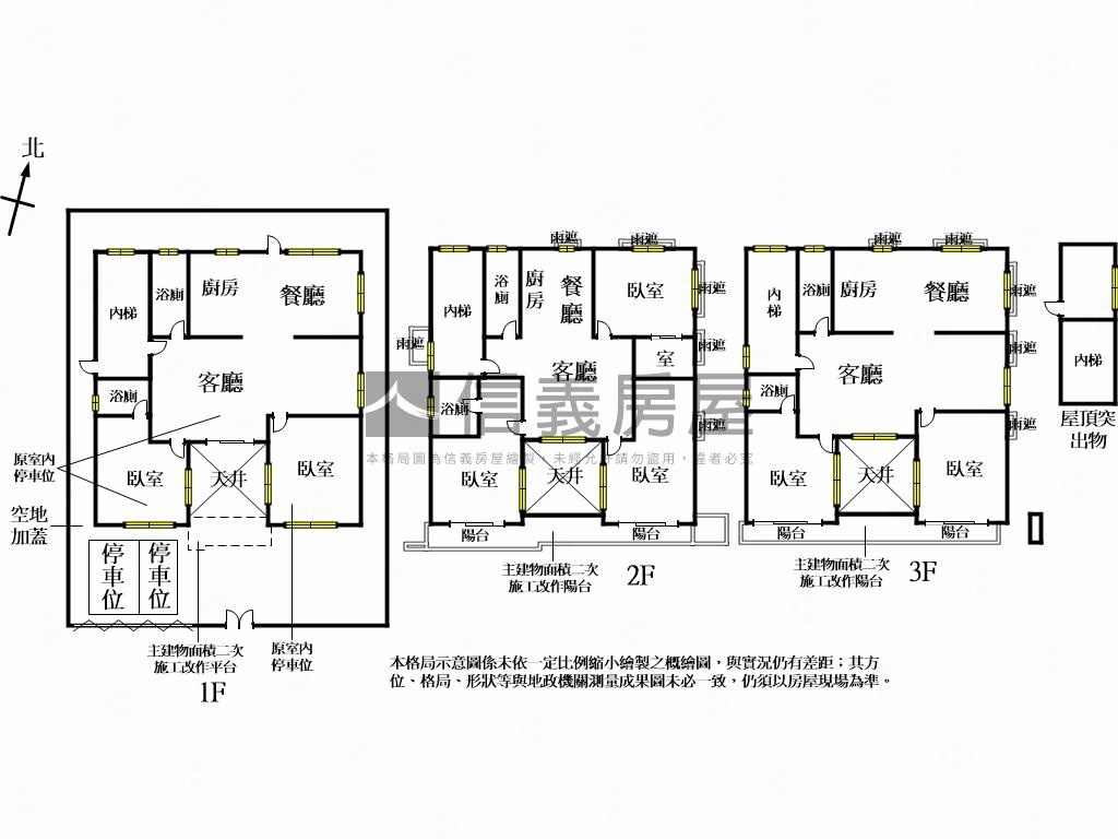 獨棟庭院美墅一層一戶房屋室內格局與周邊環境