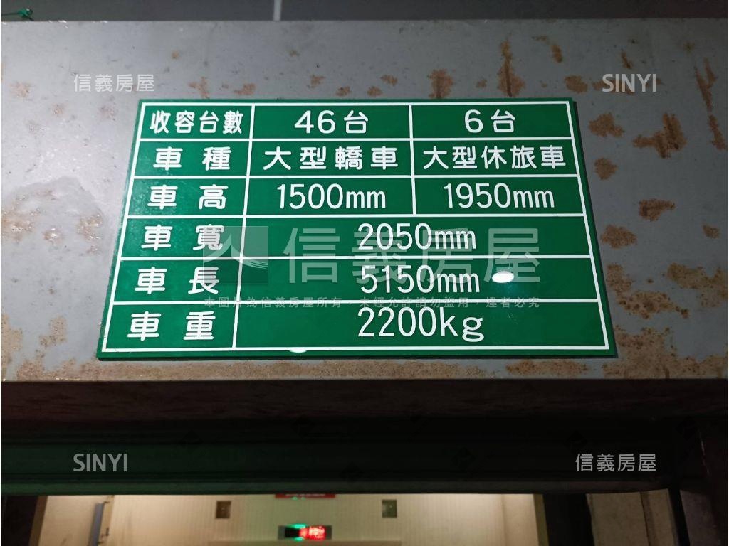 中正廈之堡塔式停車位房屋室內格局與周邊環境