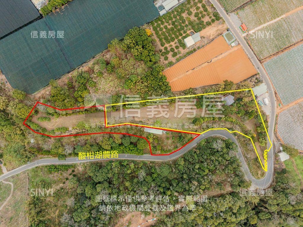 卓蘭臨路平坦農地房屋室內格局與周邊環境