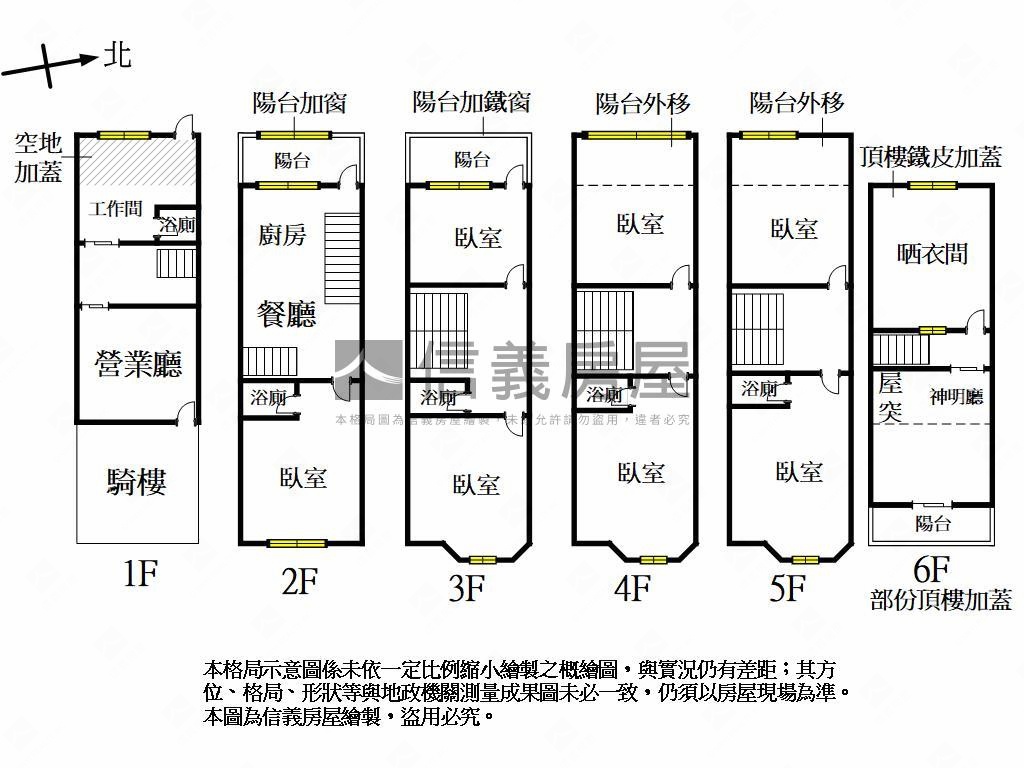 近微笑公園正街透店房屋室內格局與周邊環境
