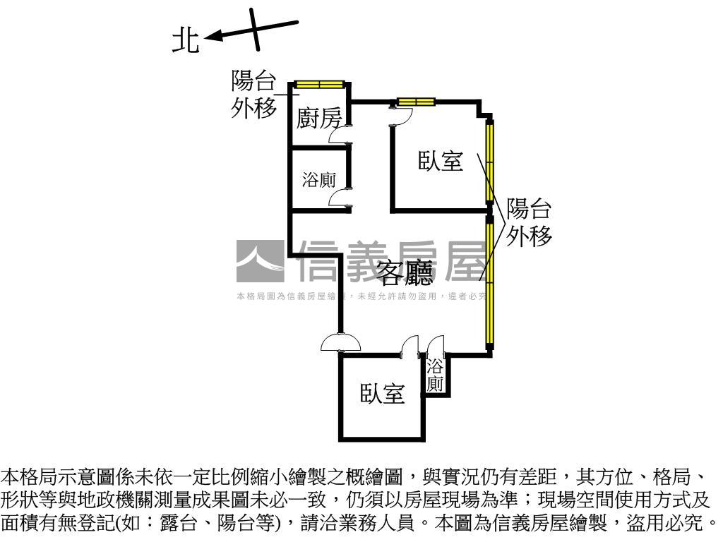 敦化兩房房屋室內格局與周邊環境