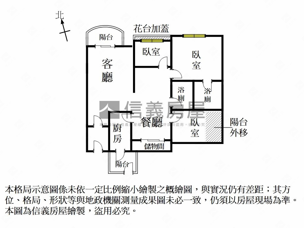 富立ＤＣ景觀三房平車房屋室內格局與周邊環境