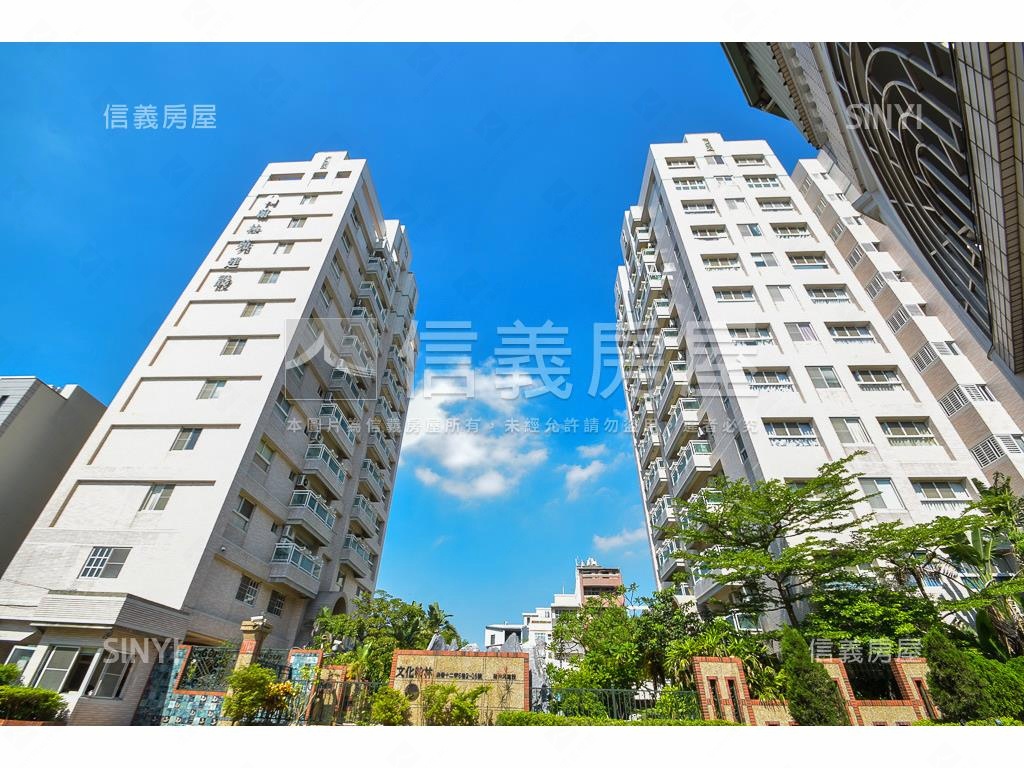 文化翰林高樓採光三房房屋室內格局與周邊環境