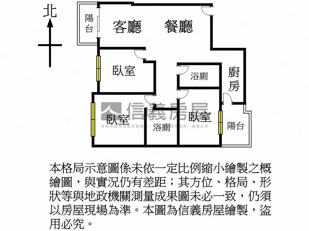 藝文鴻灃ＡＲＴ三房車位房屋室內格局與周邊環境