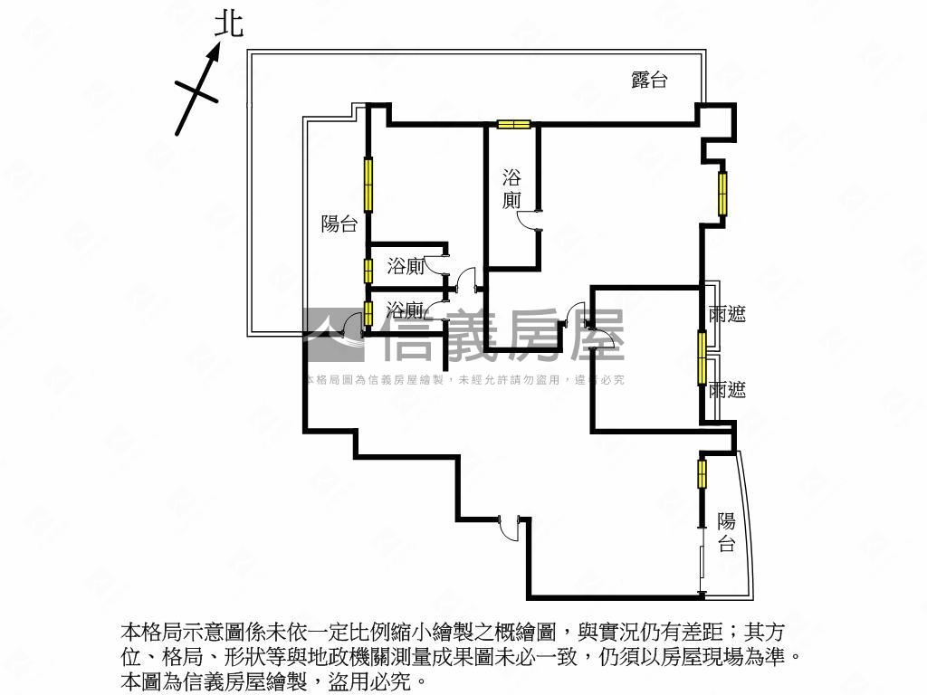 尊榮典藏未來之光露臺戶房屋室內格局與周邊環境