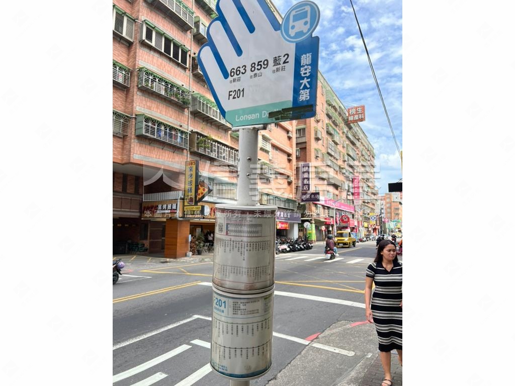 雅致台北大道美三房房屋室內格局與周邊環境