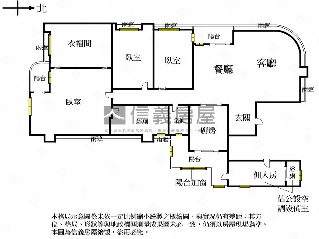 松平／昇陽國寶一戶一梯廳房屋室內格局與周邊環境