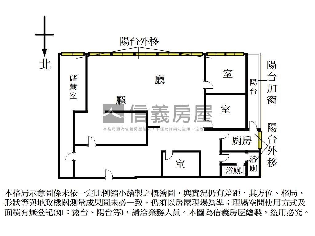 華仁長安商業電梯三房車位房屋室內格局與周邊環境