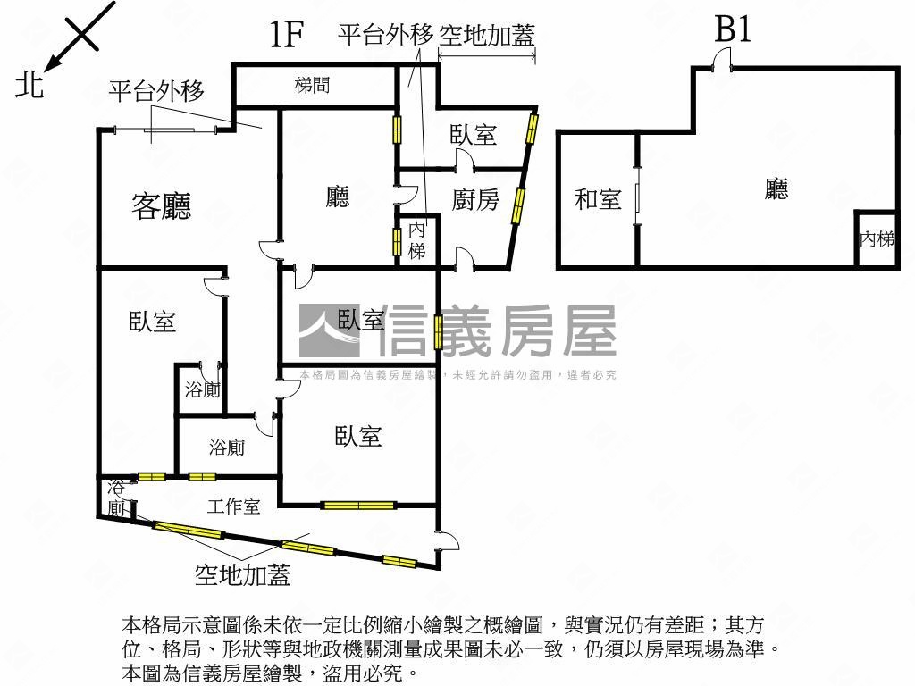 雙十路一樓停車方便大空間房屋室內格局與周邊環境