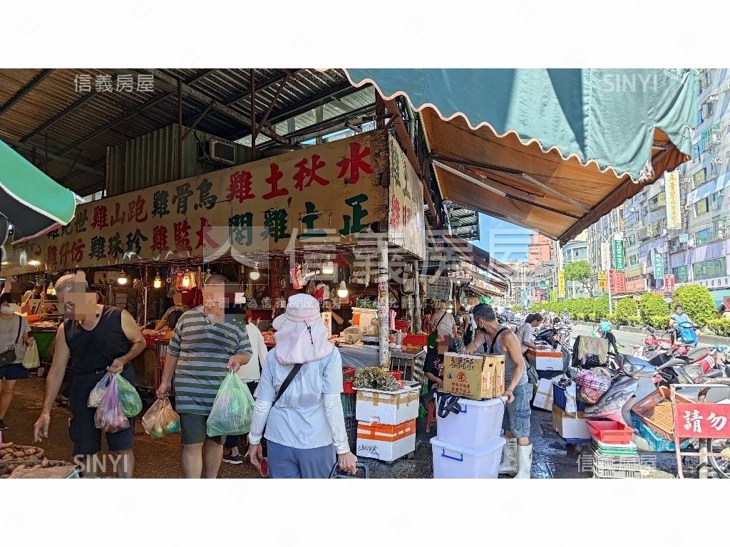 重陽國小旁方正邊間一樓房屋室內格局與周邊環境
