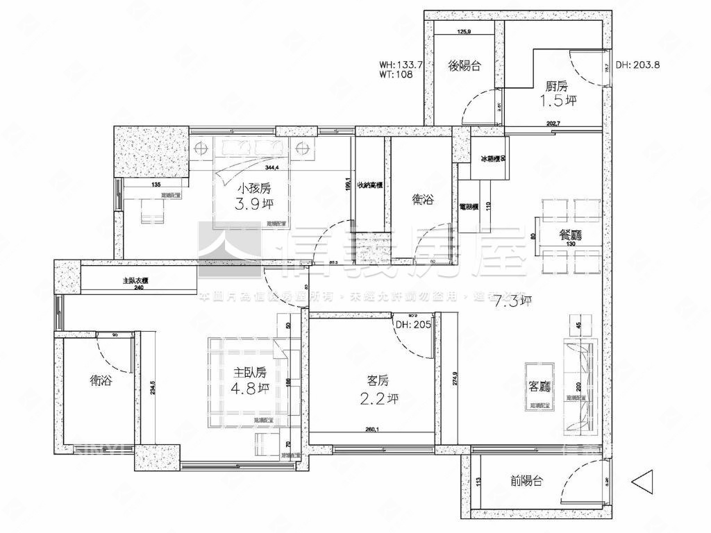 夢時代｜稀有三房雙車位！房屋室內格局與周邊環境