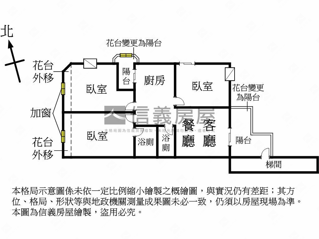 近市場全新裝潢三房車位房屋室內格局與周邊環境