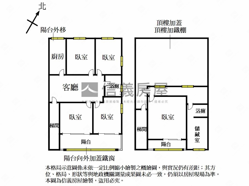 靜心旁收租置產４房房屋室內格局與周邊環境