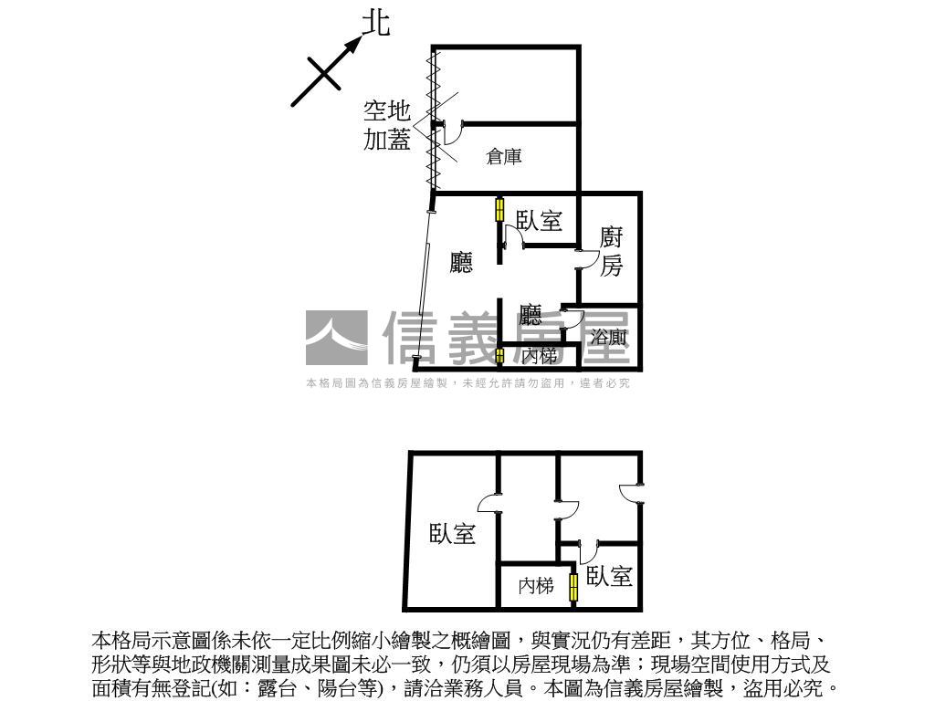永安保平路華廈車庫一樓房屋室內格局與周邊環境