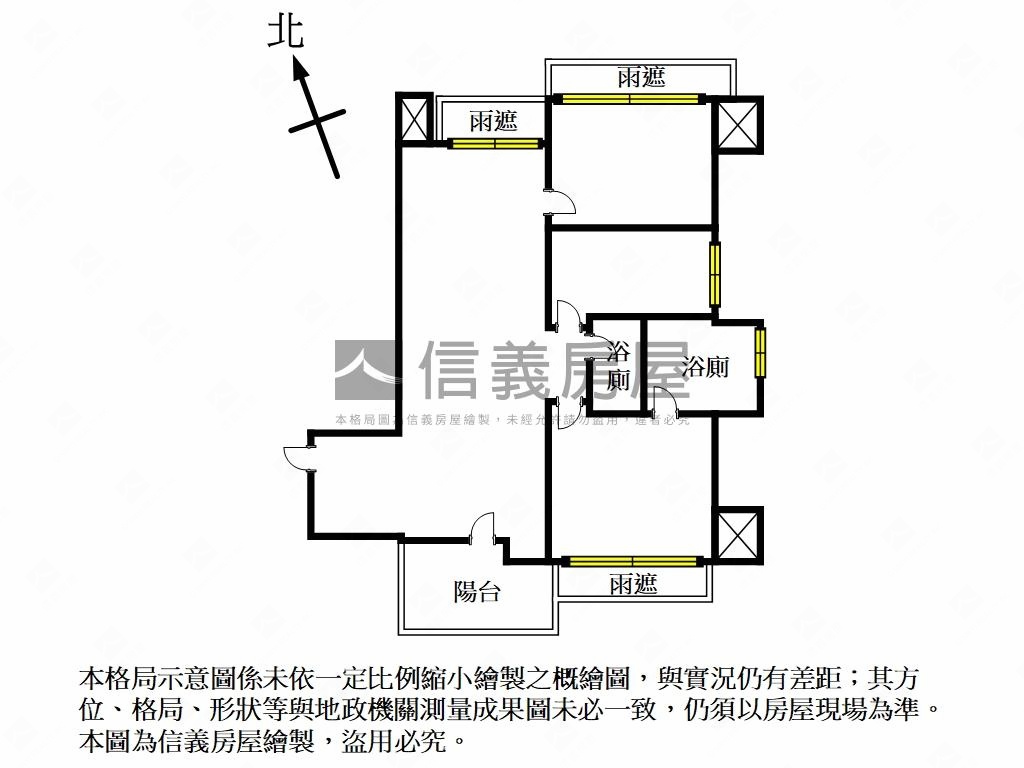 【皇翔ＰＡＲＫ】Ｂ棟邊間房屋室內格局與周邊環境