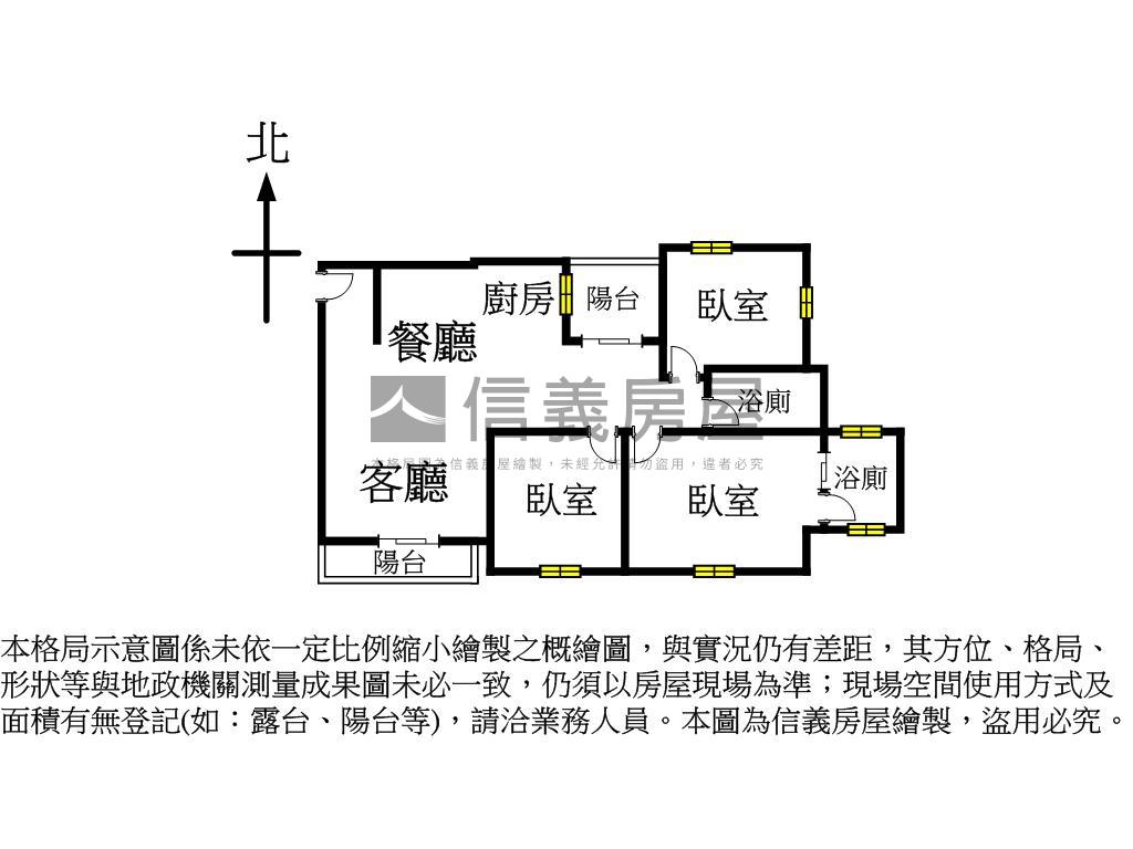 十甲機能商圈朝南美三房房屋室內格局與周邊環境