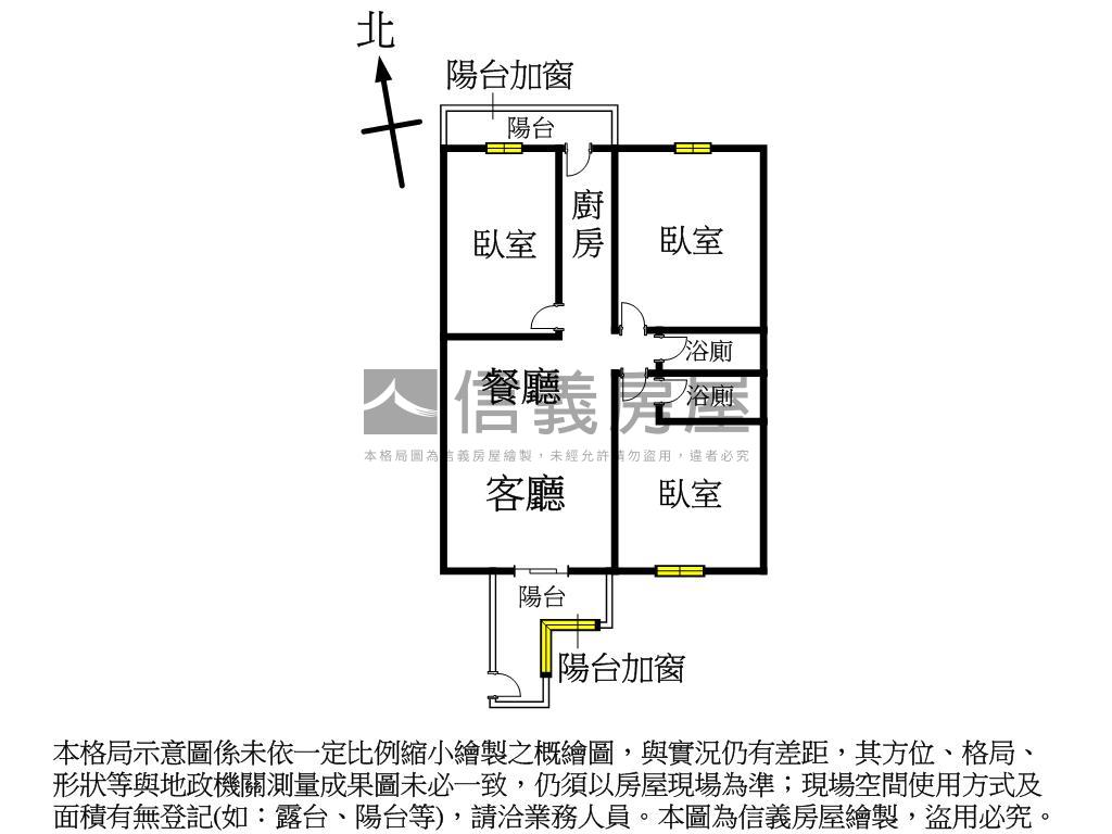 強！全新裝潢三房直達平車房屋室內格局與周邊環境