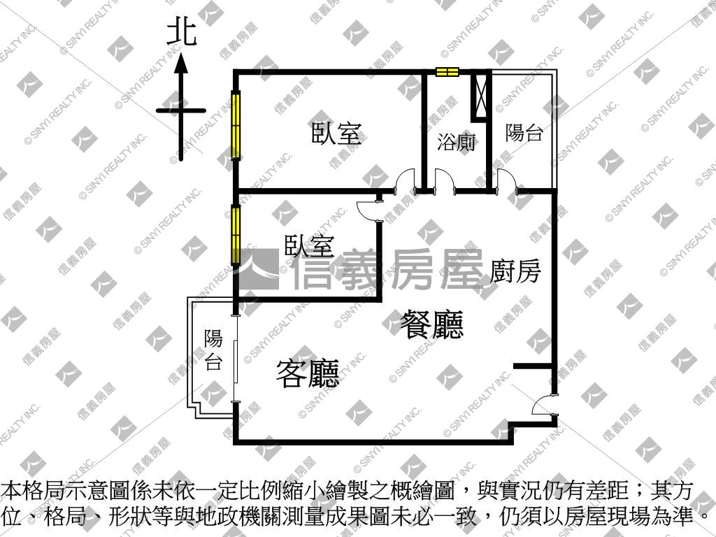 璞樸莊園幸福成家２房房屋室內格局與周邊環境