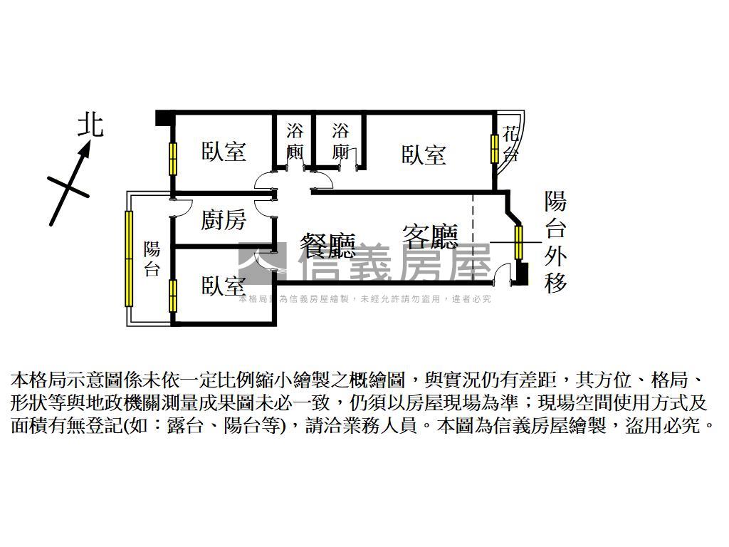 天下大觀溫馨裝潢景觀三房房屋室內格局與周邊環境
