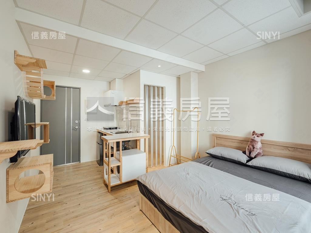 林森正路邊間面寬收租透店房屋室內格局與周邊環境