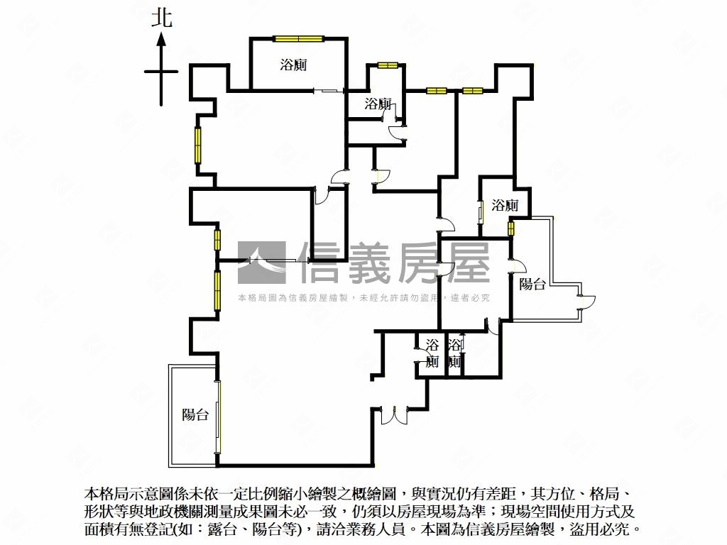 遠雄九五時尚豪華２１樓房屋室內格局與周邊環境