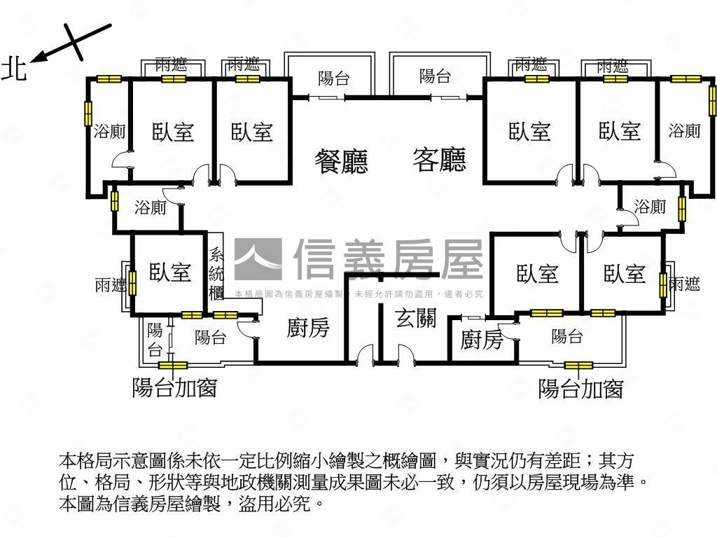 世紀都心★稀有高樓大戶房屋室內格局與周邊環境