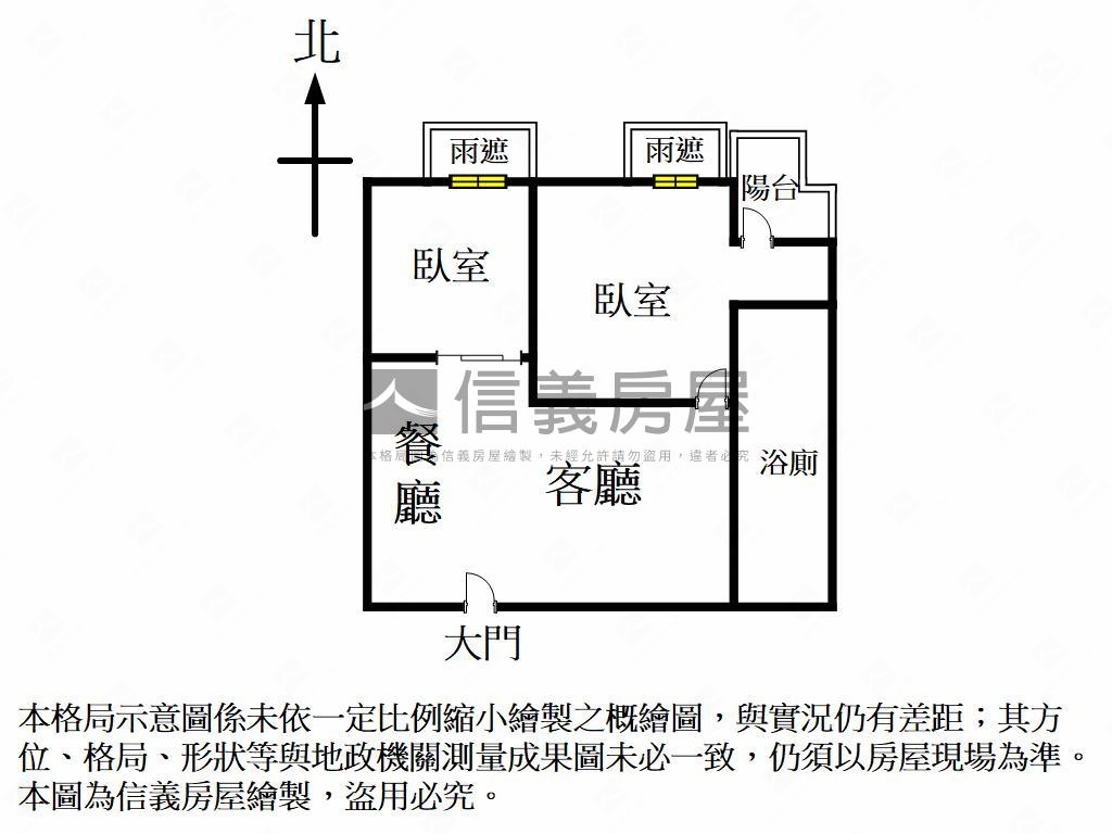 享京城絕美高樓２房平車房屋室內格局與周邊環境