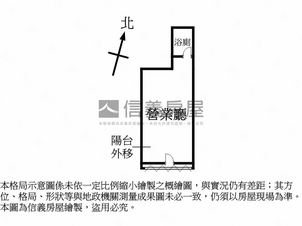 允將寓見花園金店面房屋室內格局與周邊環境