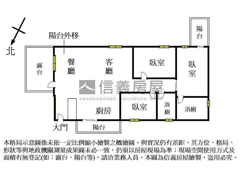 麗池賦三房車位房屋室內格局與周邊環境