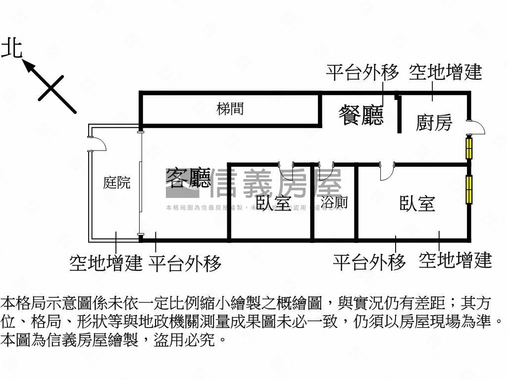 麗山國中江南街靜巷靓一樓房屋室內格局與周邊環境