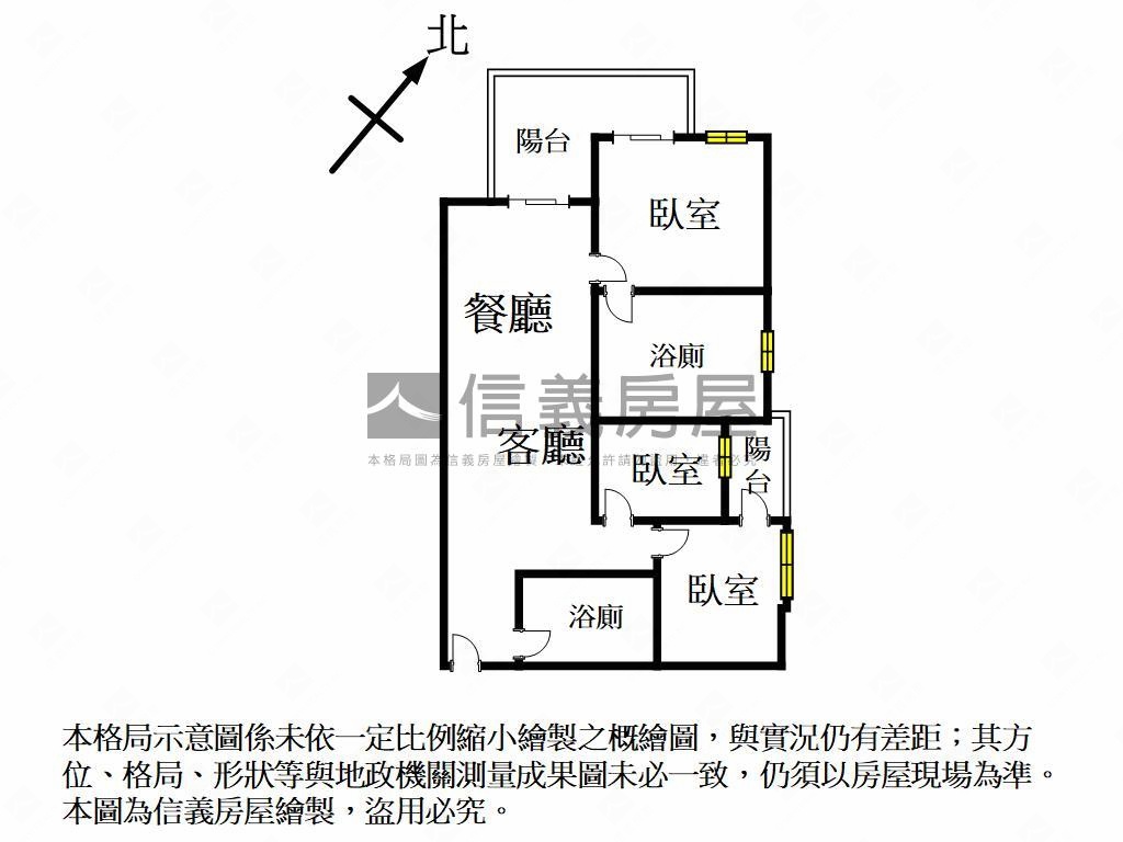 中都質感邊間三房平車房屋室內格局與周邊環境