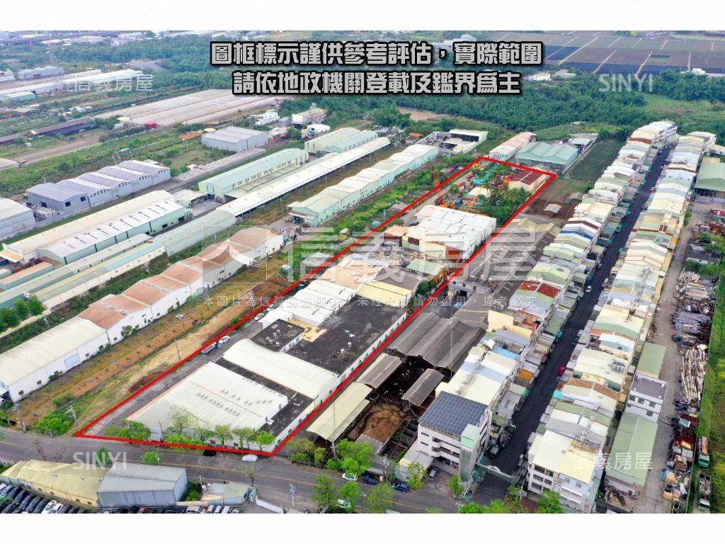 臨正大社路千坪土地Ａ房屋室內格局與周邊環境
