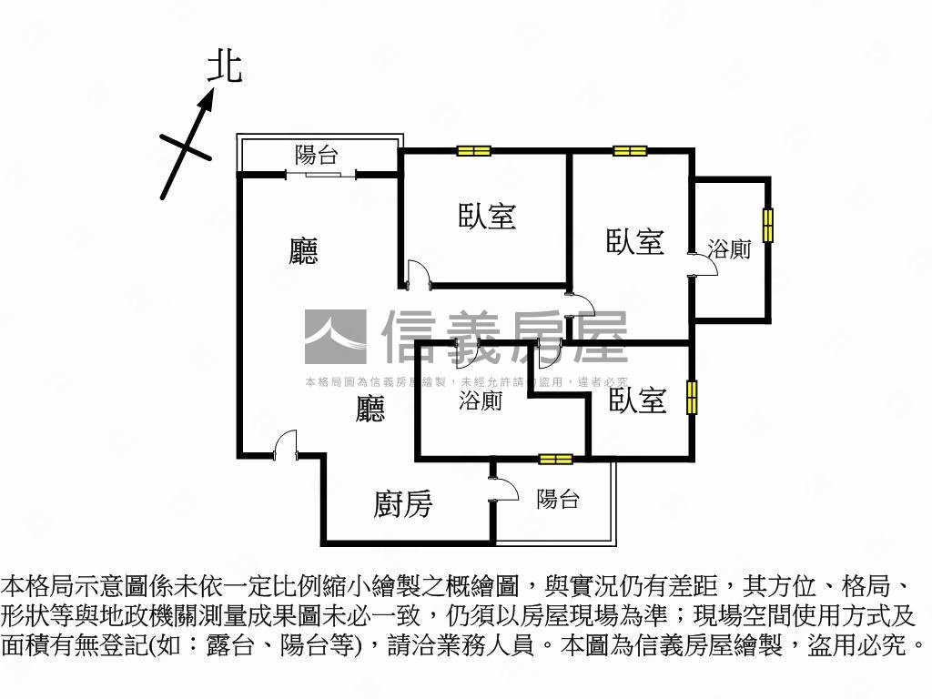 近中科大三房Ｂ１平車房屋室內格局與周邊環境