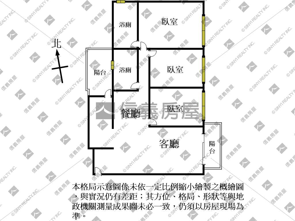 福鄉至美３房車位房屋室內格局與周邊環境